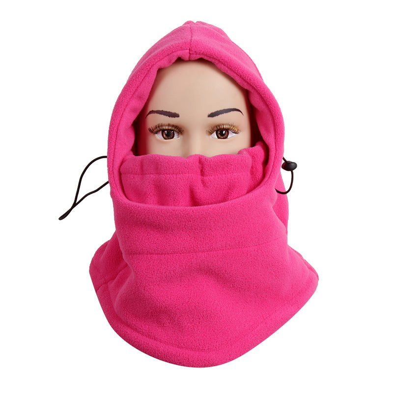 Winter Outdoor Upgrade Double-sided Fleece Thickened Hat
