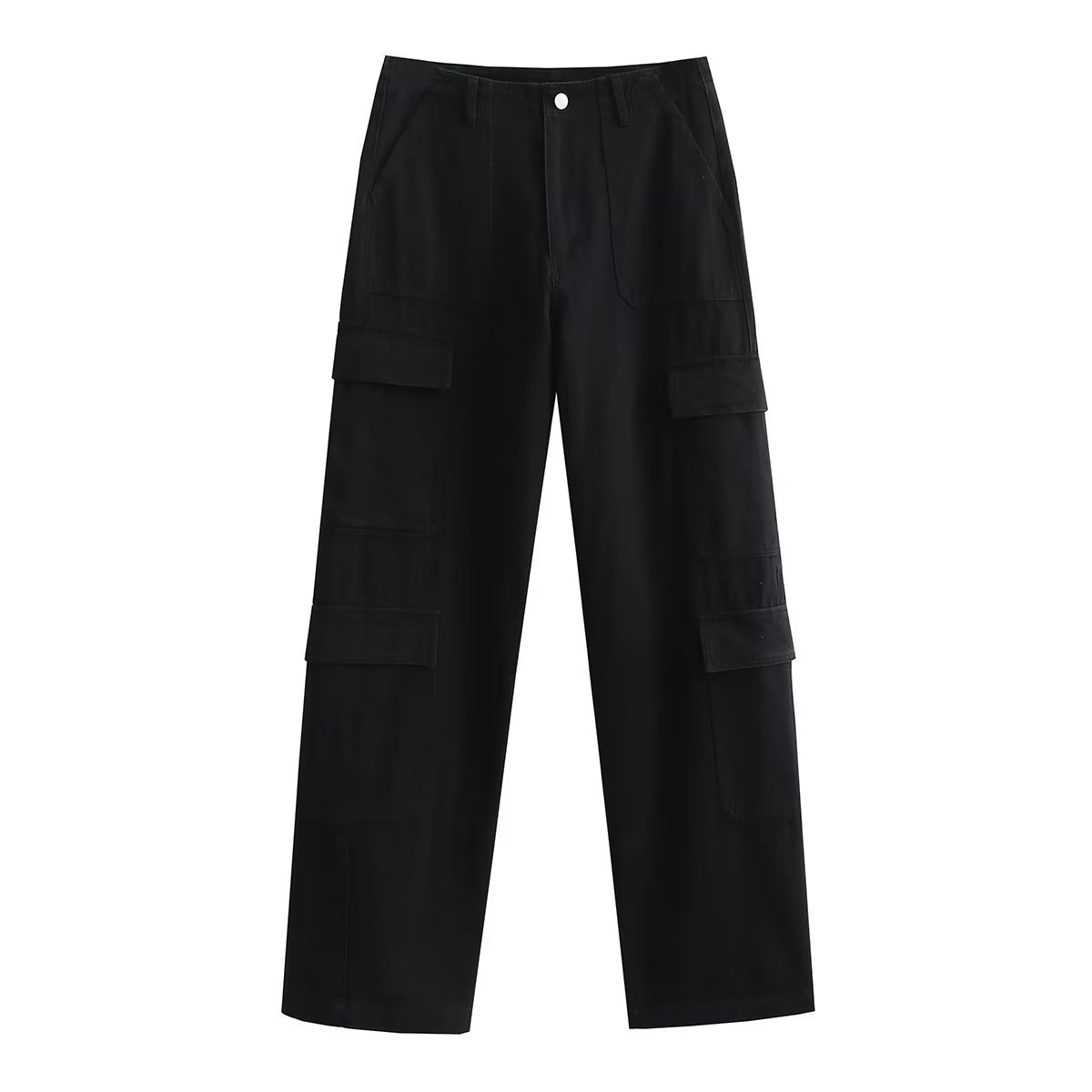 Women's Fashionable And Versatile Multi-pocket Workwear Long Pants