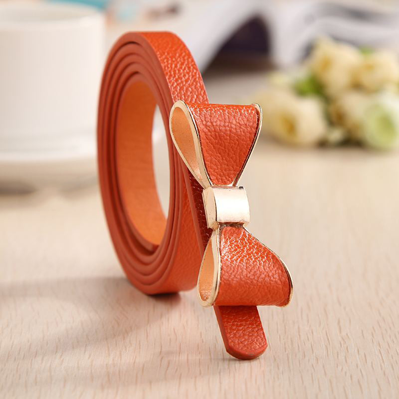 Versatile women's bow belt