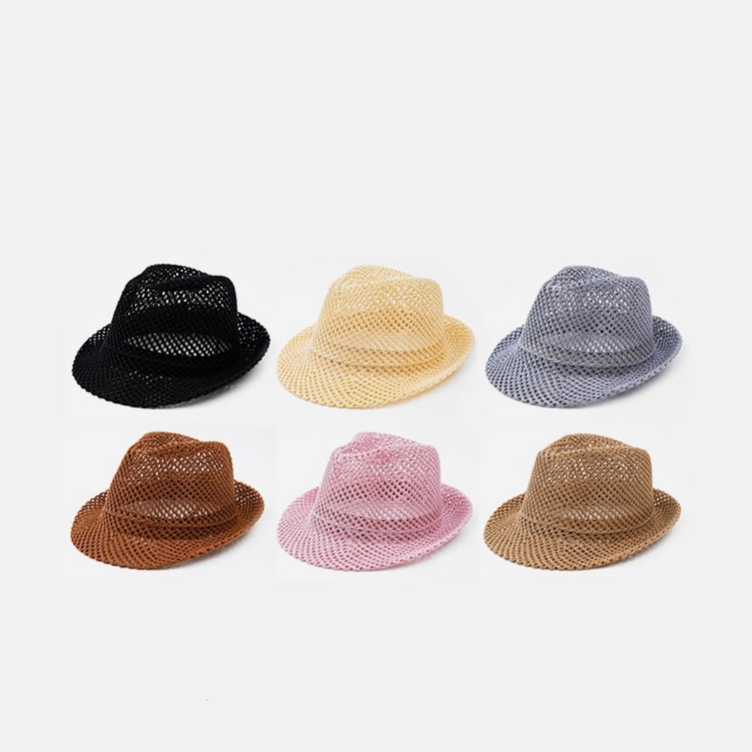 Mesh Hollow Out Summer Breathable Sun Protection Sun Hat