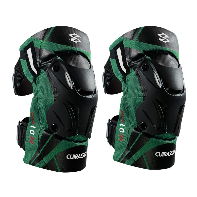 Reflective And Wear-resistant Motorcycle Knee Protection For Riders