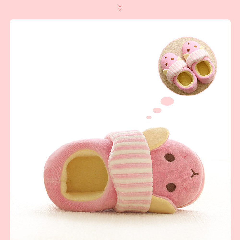 Cotton Slippers All Inclusive Children Household Cartoon Thermal