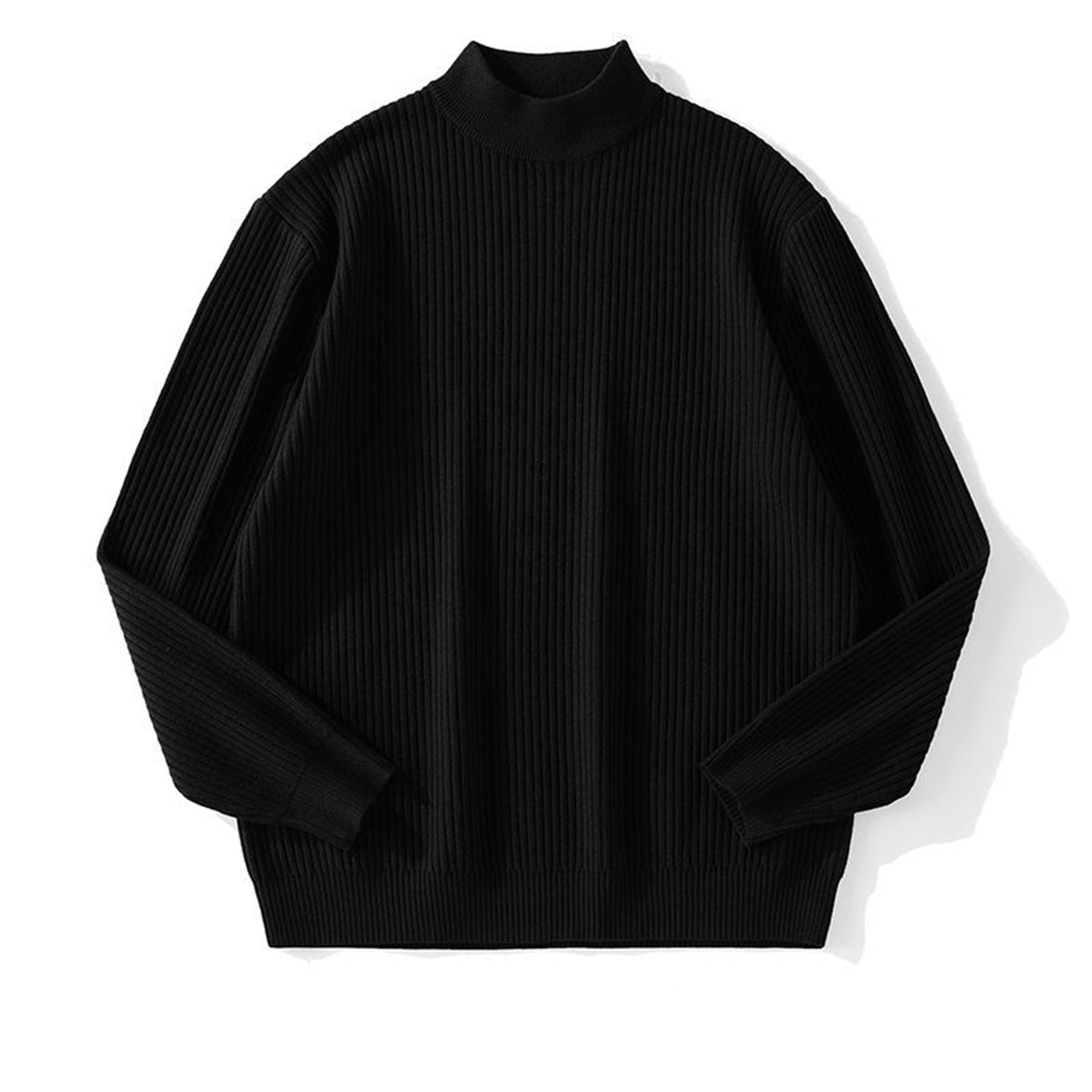 Turtle Neck Autumn And Winter Leisure Pure Color