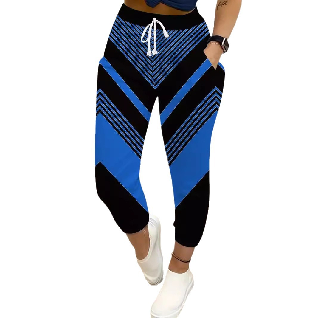 Women's Casual Trousers Lantern Ankle-tied Sports Pants