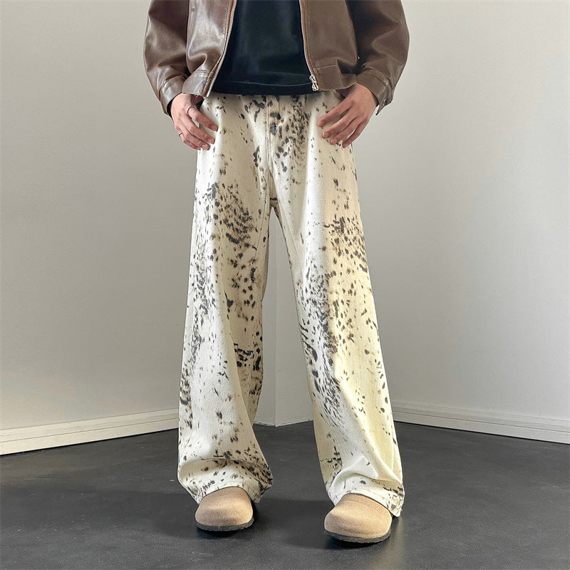 New Women's Leopard Jeans