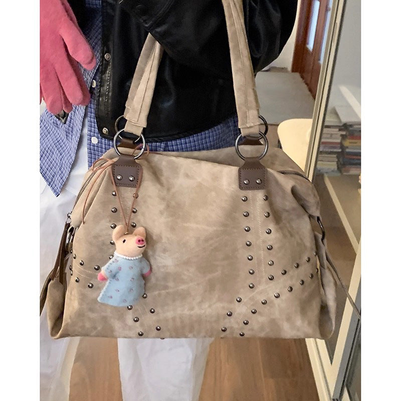 Post-apocalyptic Vintage Minimalist Tote Bag With A Large Capacity
