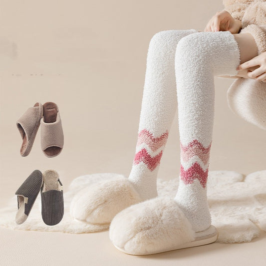 Long Tube Warm Keeping Floor Sleep Knee Socks