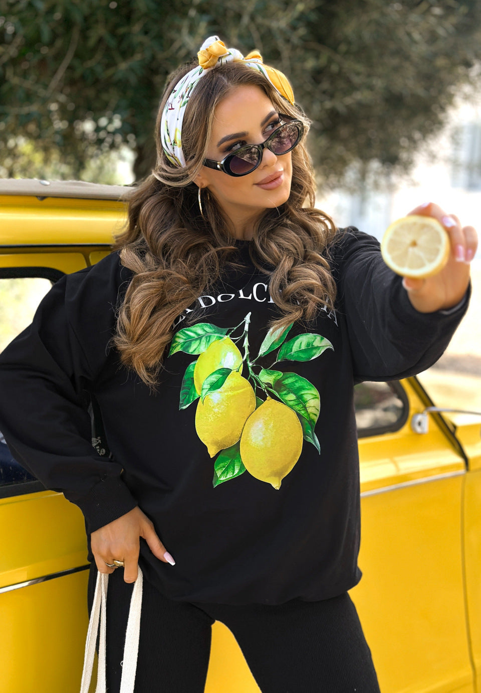 Women's Fashionable Casual Loose Sweater Set