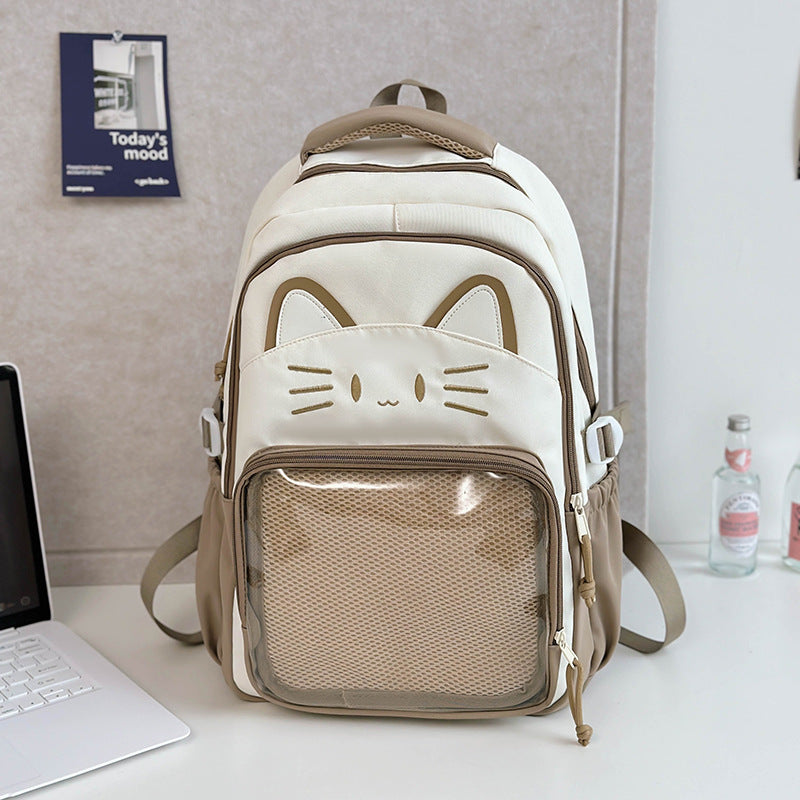 Korean Version Cartoon Large Capacity Casual Backpack