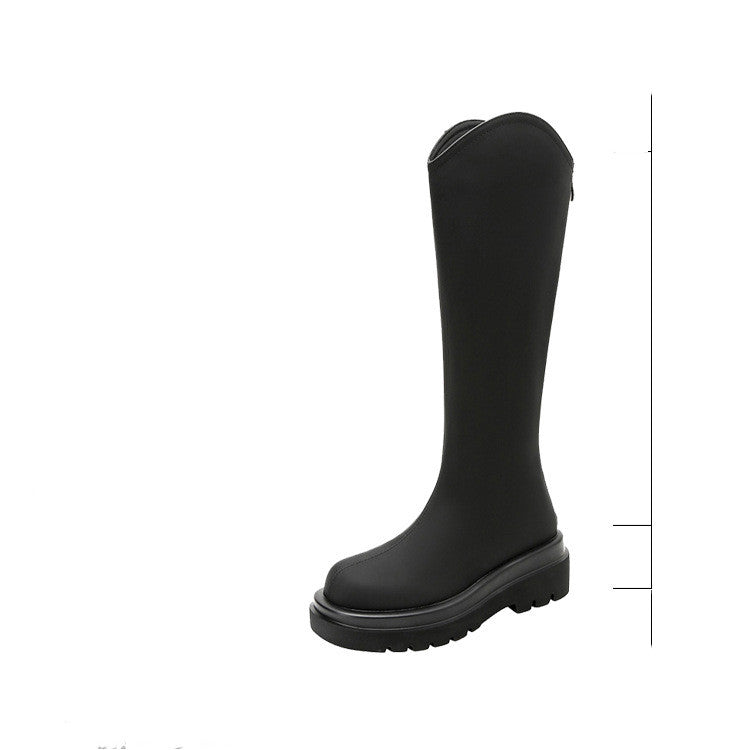 Big Tube Waist Fat Girl Plus Size Women's Boots