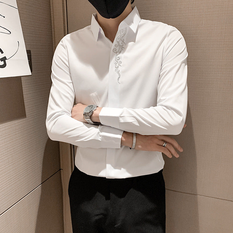 Handsome Embroidered Shirt With A Personalized Touch