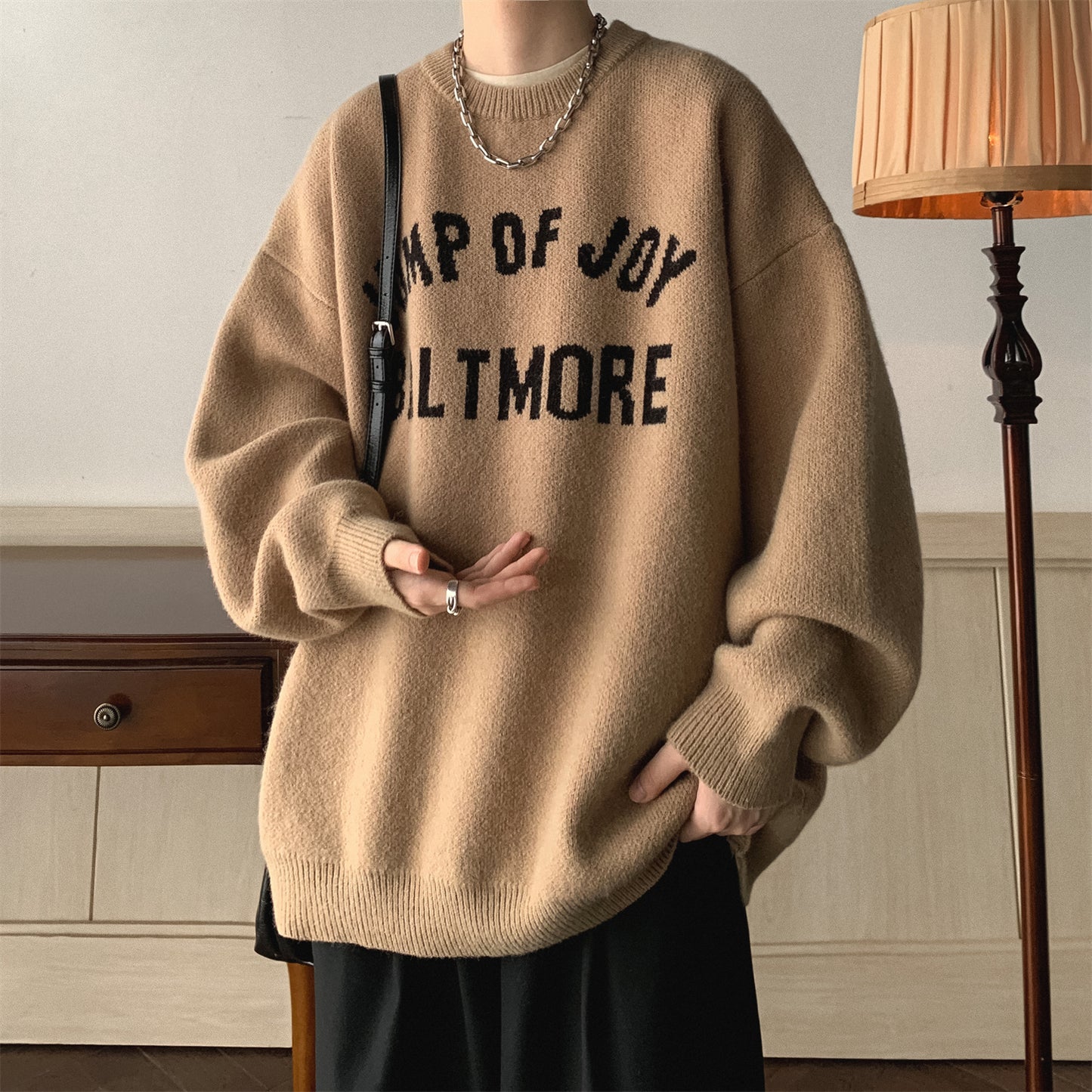 Sweater Men's Thick Trendy Brand Sweater