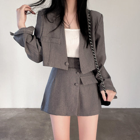 Stylish And Minimalist Womens Suit Set
