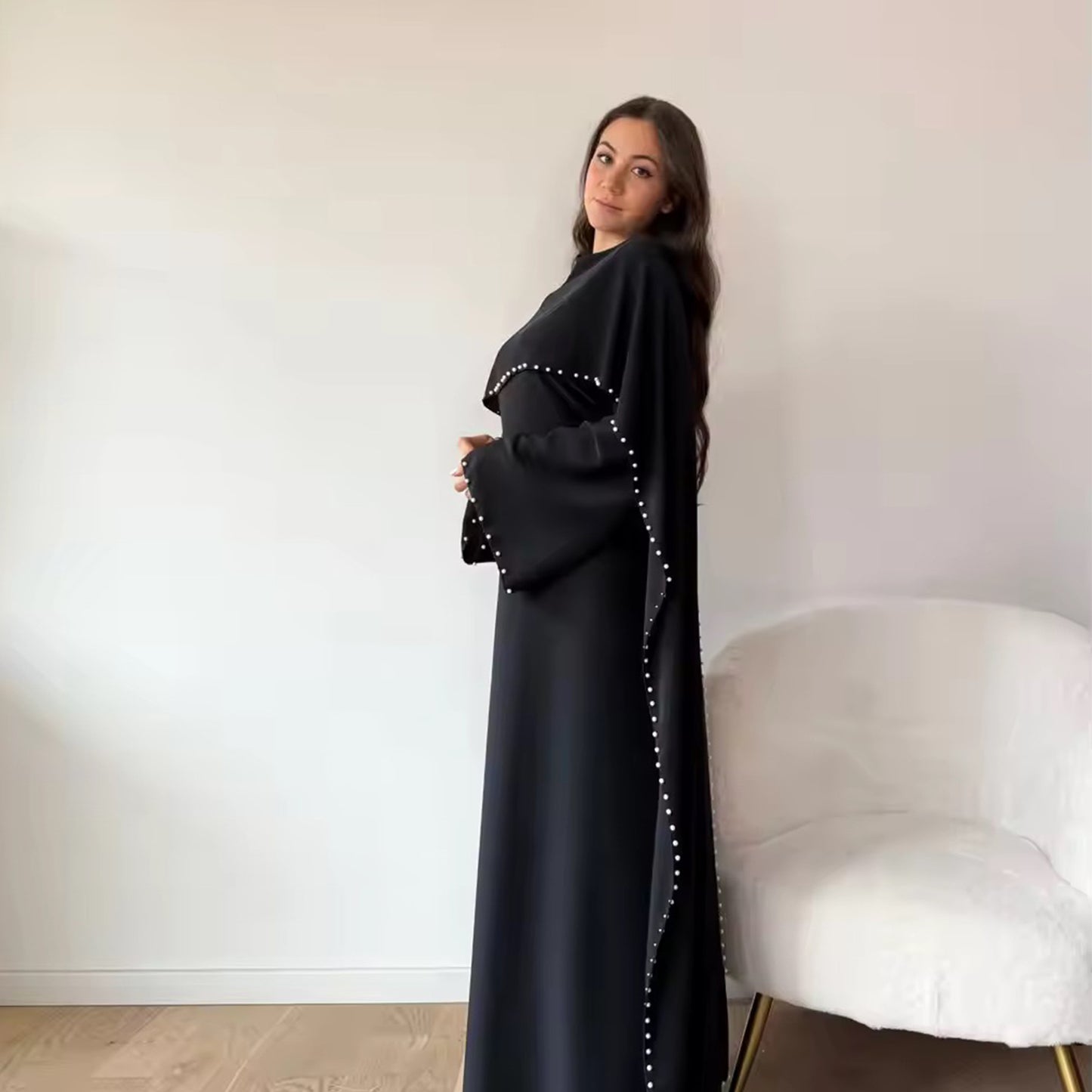 Luxurious Embroidered Gown The Jewel Of The Middle East