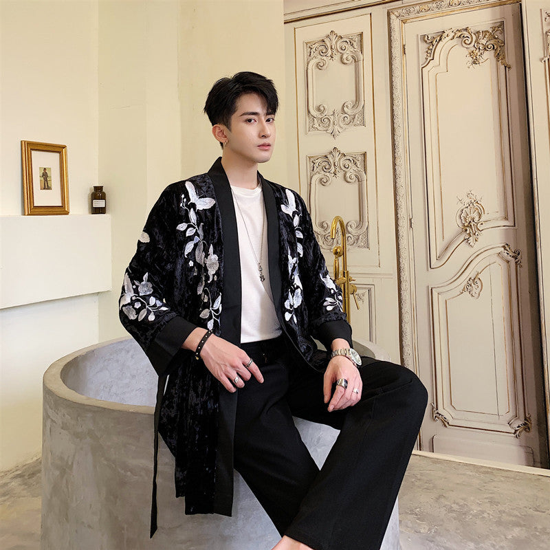 Men's Stylish Personality Cardigan Coat