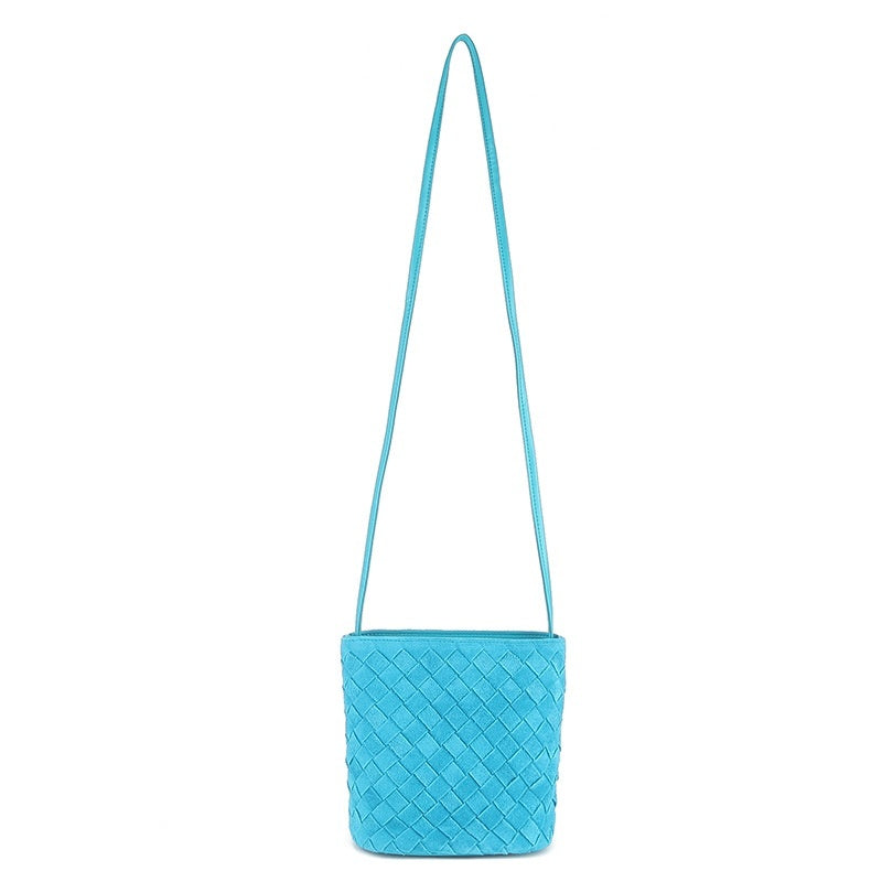 Leather Women's Casual Zip Crossbody Bag