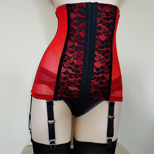 Removable Sexy Transparent Garter Belt With High Waist Waist Closure And Body Shaping