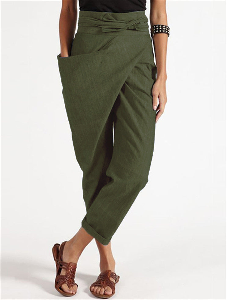 European and American cropped trousers