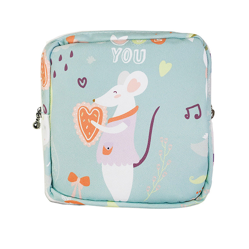 Cute Japanese Portable Cosmetic Lipstick Storage Bag