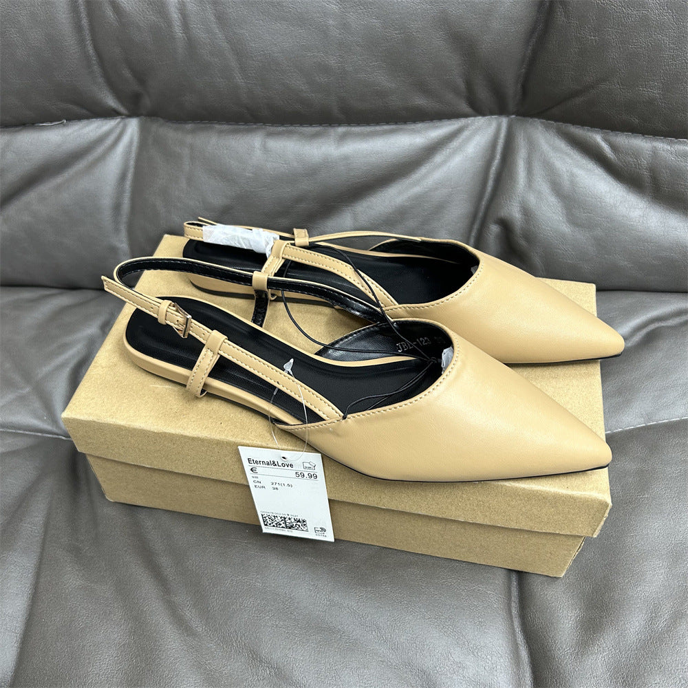 Flat Pointed Toe Women's Sandals