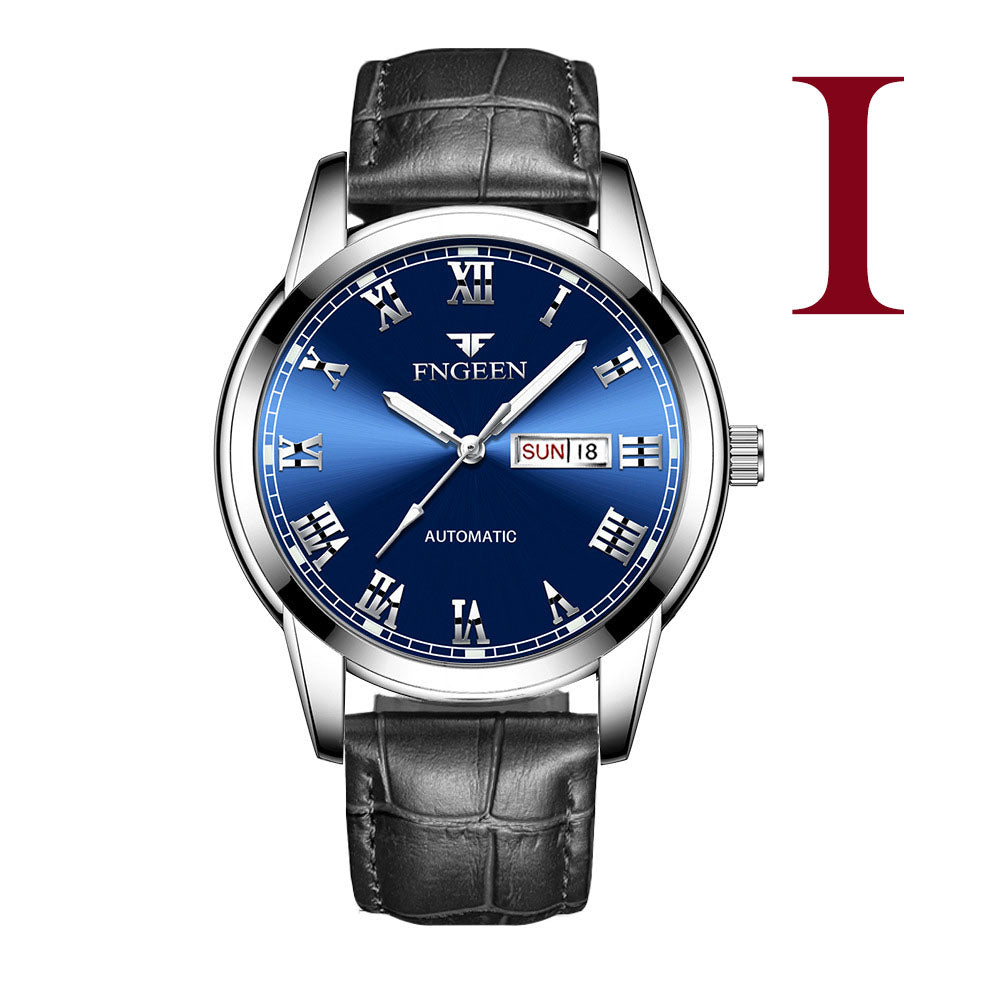 Stainless Steel Band Luminous Quartz Student Fashion Trend Men's Watch