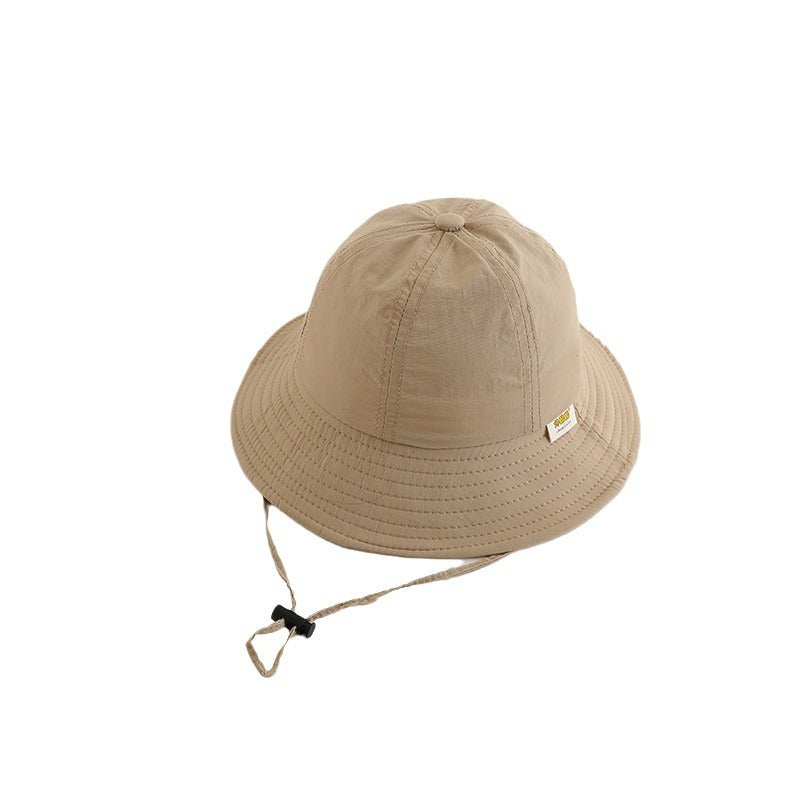 Bucket Hat Spring New Sun-proof Solid Color Quick-drying