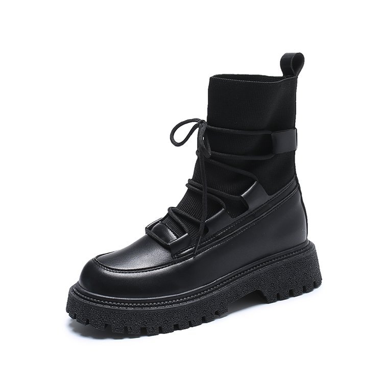 Autumn And Winter New European Station Trend With Martin Boots Casual Short Boots