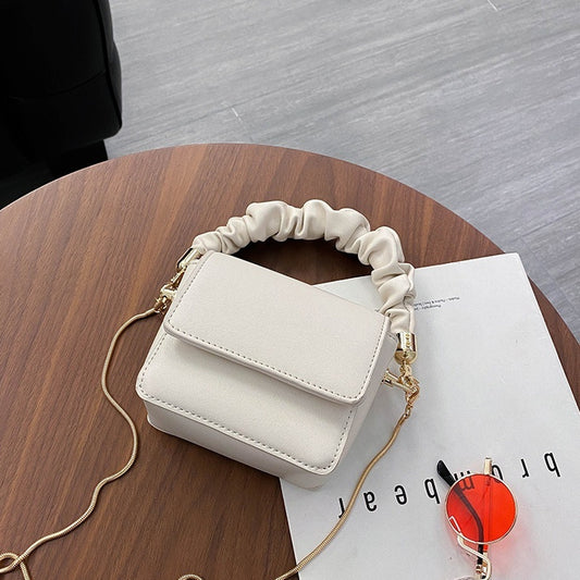 Koreansk Stil Moderigtig Crossbody Mini Enkelt Skuldertaske Lille Firkantet Taske