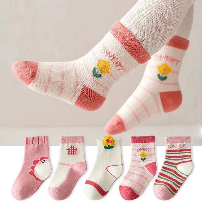 Children's Socks New Style Breathable Cartoon