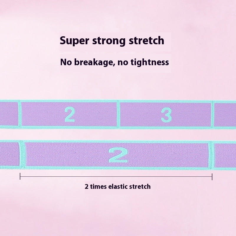 Children's Adult Digital Eight-grid Latin Dance Yoga Stretch Belt