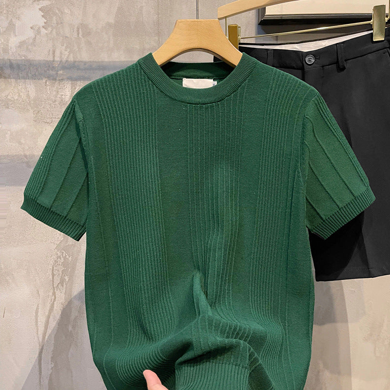 Kortærmet T-shirt Tynd Issilke Halværmet Trøje
