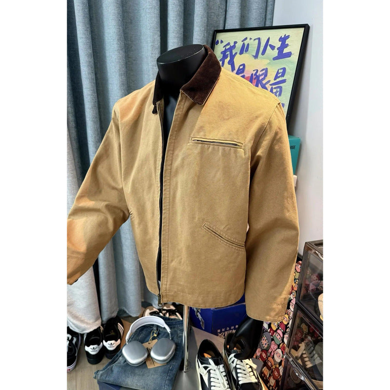 Coat Men's Autumn And Winter American Retro