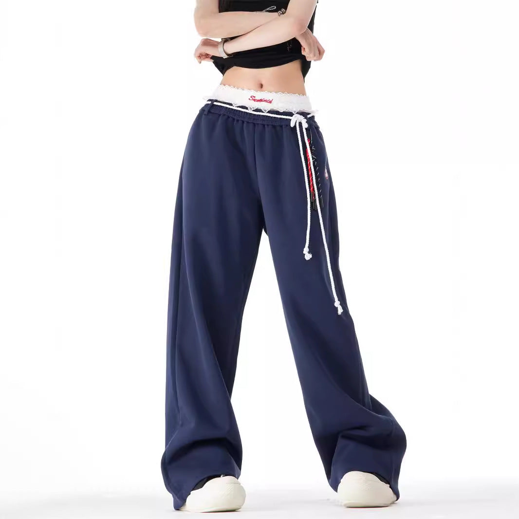 Dance Hip Hop Sports Sweatpants Straight Loose Hip-hop Trousers