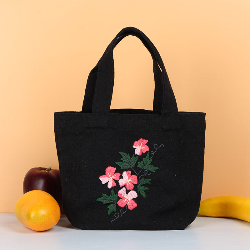 Embroidery Handmade Diy Hand Made Bento Bag Making Materials