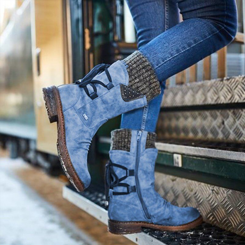 Autumn And Winter New European Station Trend With Martin Boots Casual Short Boots