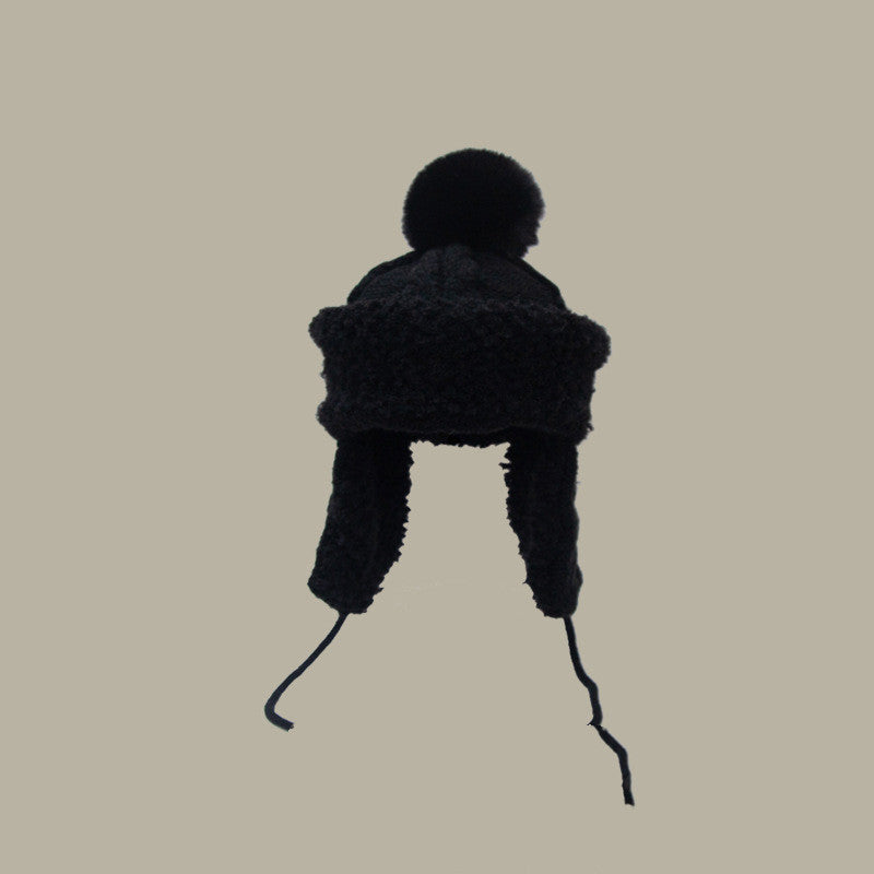 Knitted Cute Ear Protection Woolen Hat