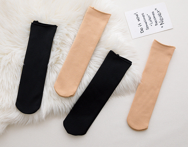 Winter Plush Snow Socks For Antifreeze And Warmth