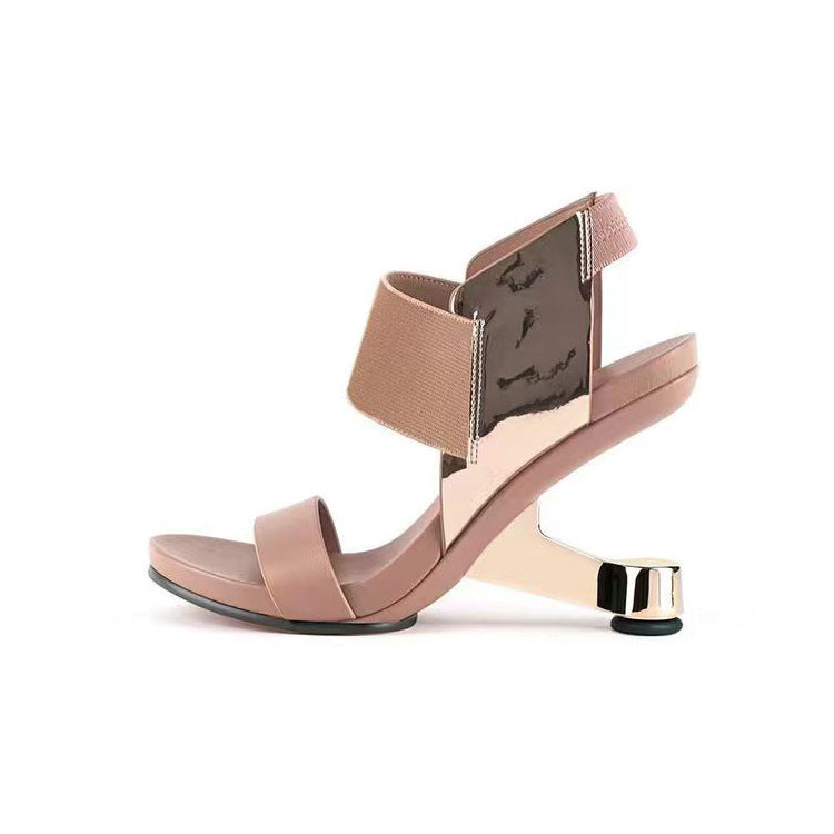 European And American Personalized Color Matching Women's Sandals