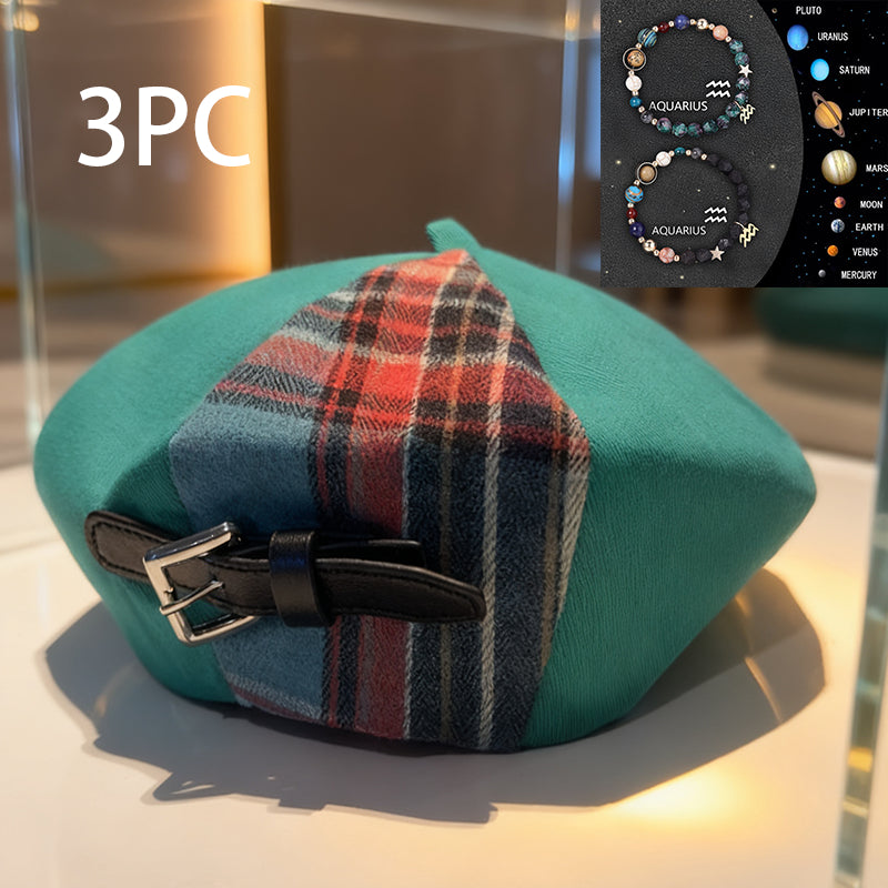 British-style Casual Painter Hat That Is Versatile And Can Show Off Your Face