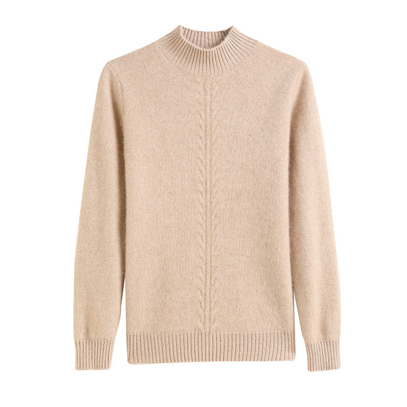 Cashmere Knitted Bottoming Shirt