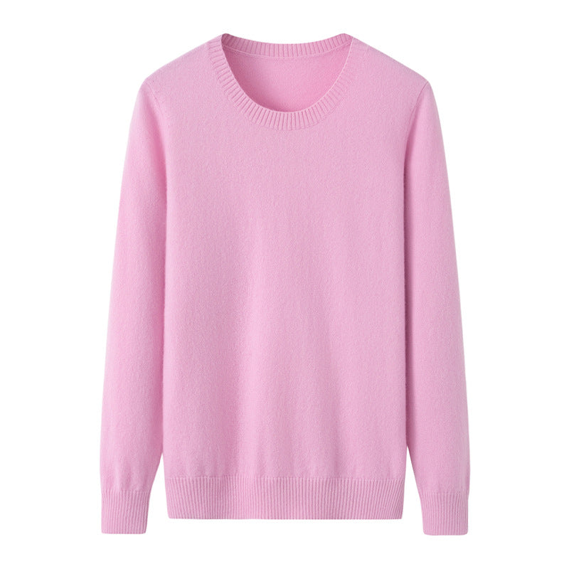 Round Neck All-matching Pullover Casual Loose Pullover Base