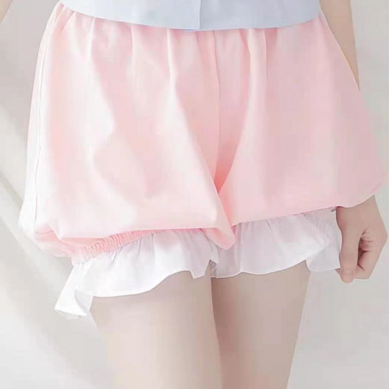 Japanese Cute Anti-Empty Ice Cream Base Soft Girl Pumpkin Safety Cosplay Bloomers