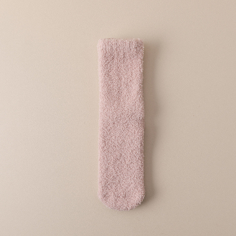 Coral Fleece Socks Women's Thickened