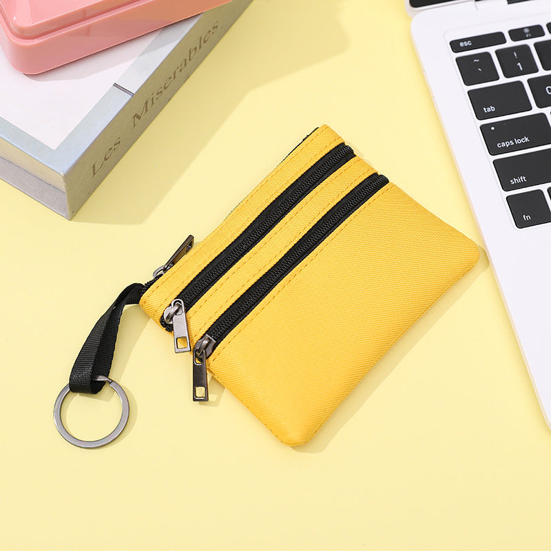 Womens Stylish Mini Canvas Coin Purse