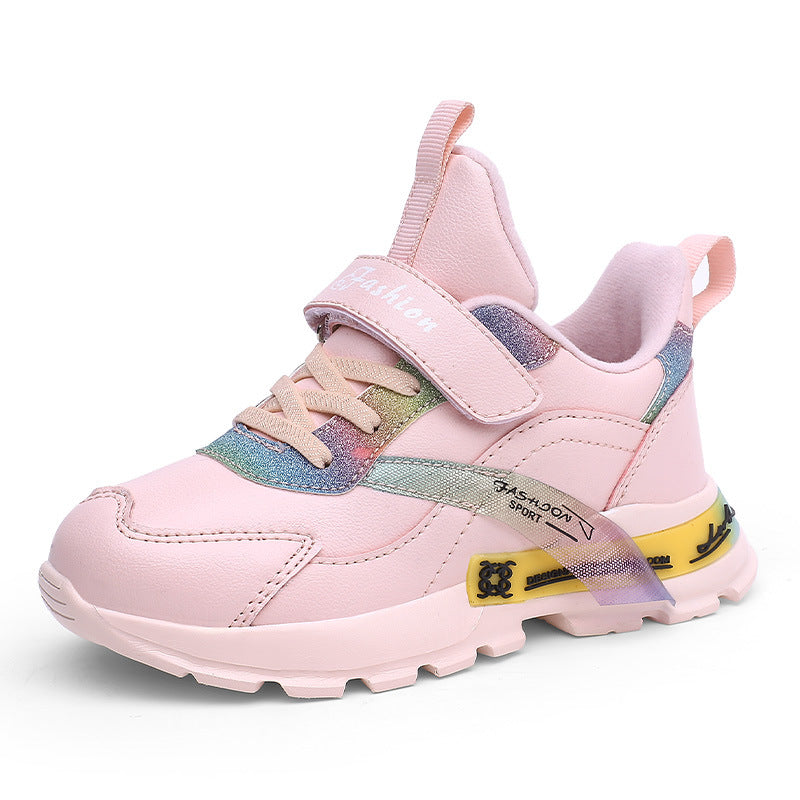 Fashion Sports Shiny Student Running Shoes