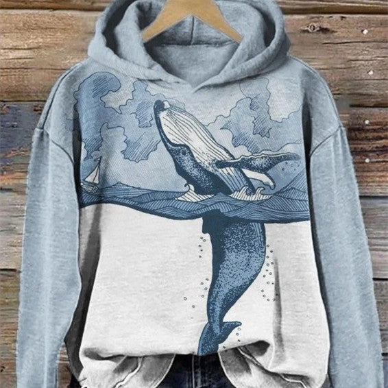 Cardigan Coat Sweatshirt Loose Draping Effect Lazy