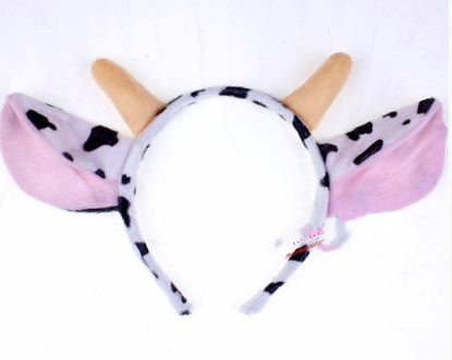 Performance Cartoon Animal Headband Plush Headdress
