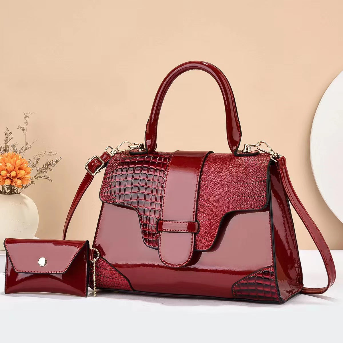 Women's Fashion Large Capacity Shoulder Messenger Bag