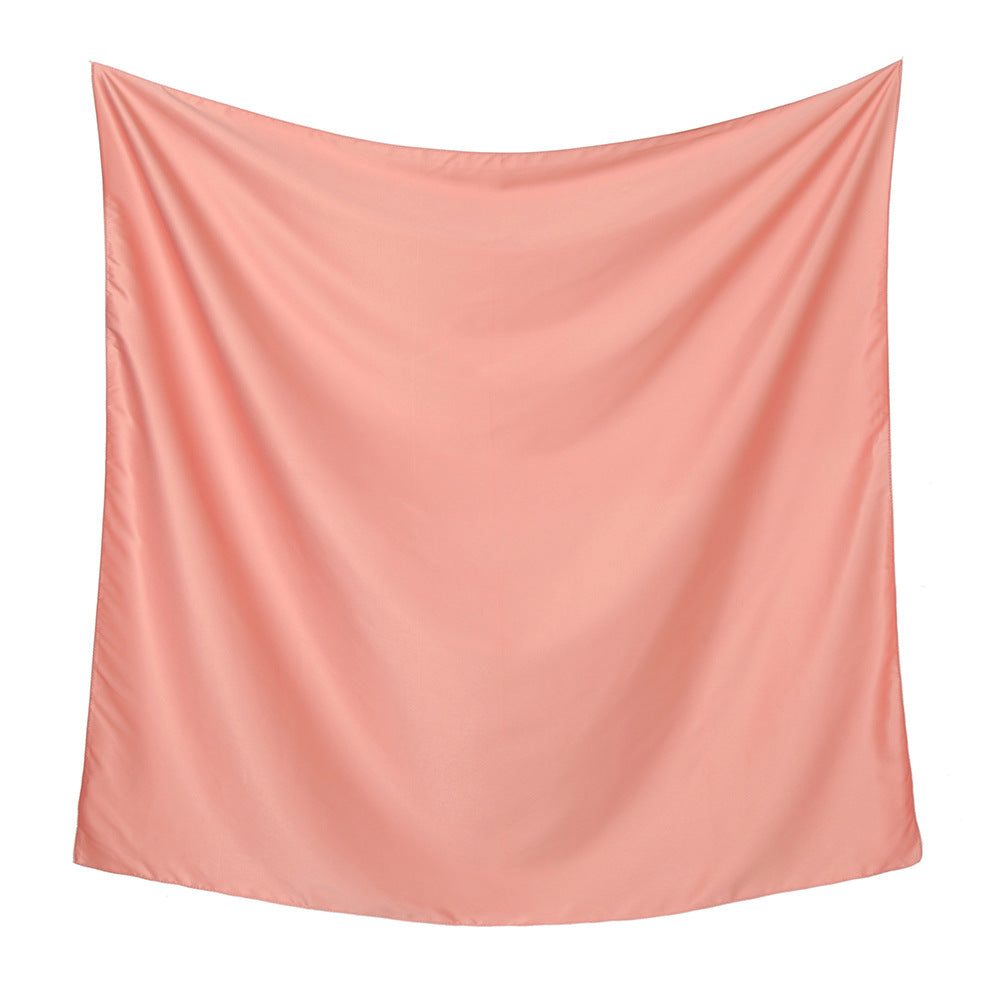 Malaysian Fashion Artificial Silk Subchromin Square Scarf Headcloth Women
