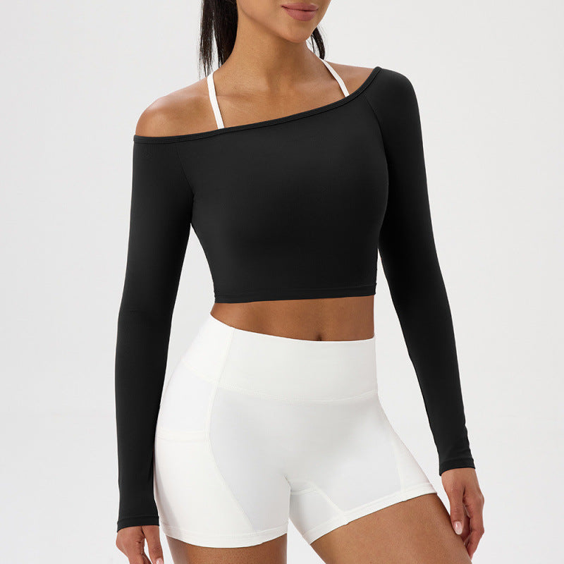 Women's Off-shoulder Sexy Fitted Top